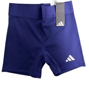 Adidas Volleyball Shorts Womens‎ Small Blue TF VB Compression 4in Inseam